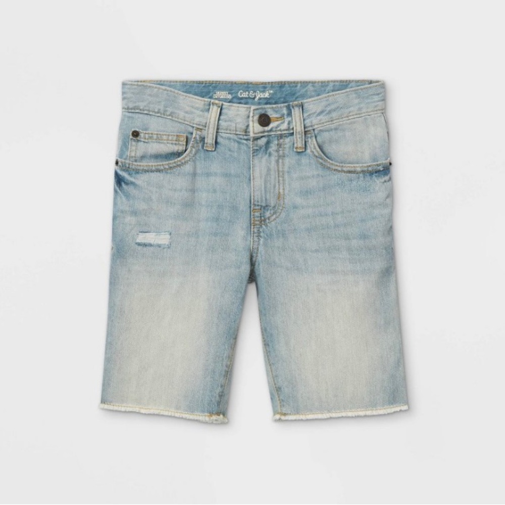 🆕 Boys Jean Shorts -Light Wash